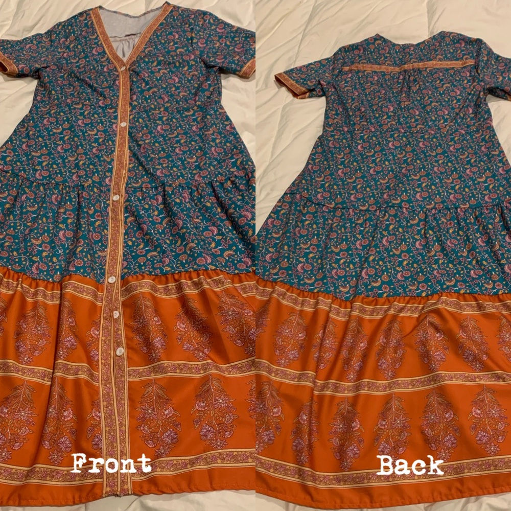 🧡Reproduction Floral Vintage Dress🧡